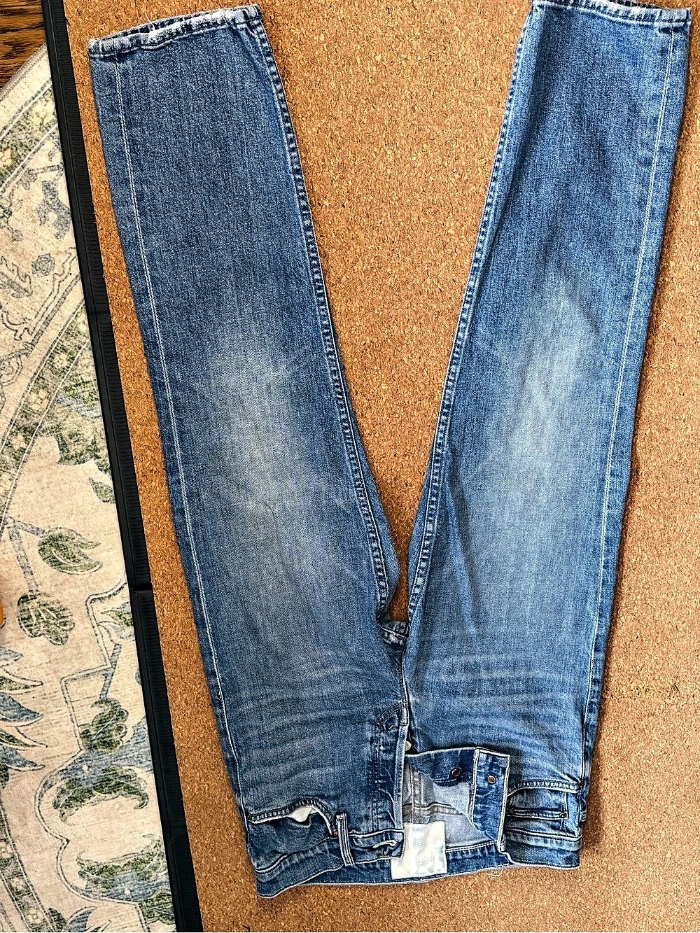 Mother Women's Skinny Jeans Blue Waist 29